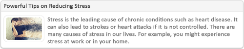 HealthActions Standard Content health and wellness Article